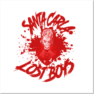 Santa Carla Lost Boys (blood red variant) Posters and Art